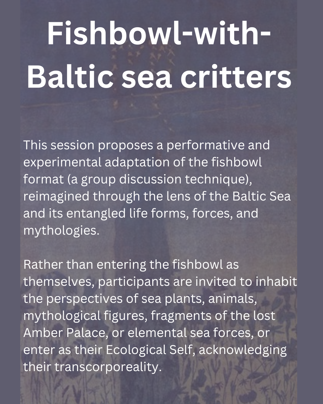 Fish Bowl: from a facilitation method to a Situated practice – Stories ...