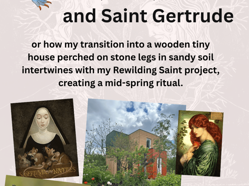Toads, Mice, a Cuckoo and Saint Gertrude